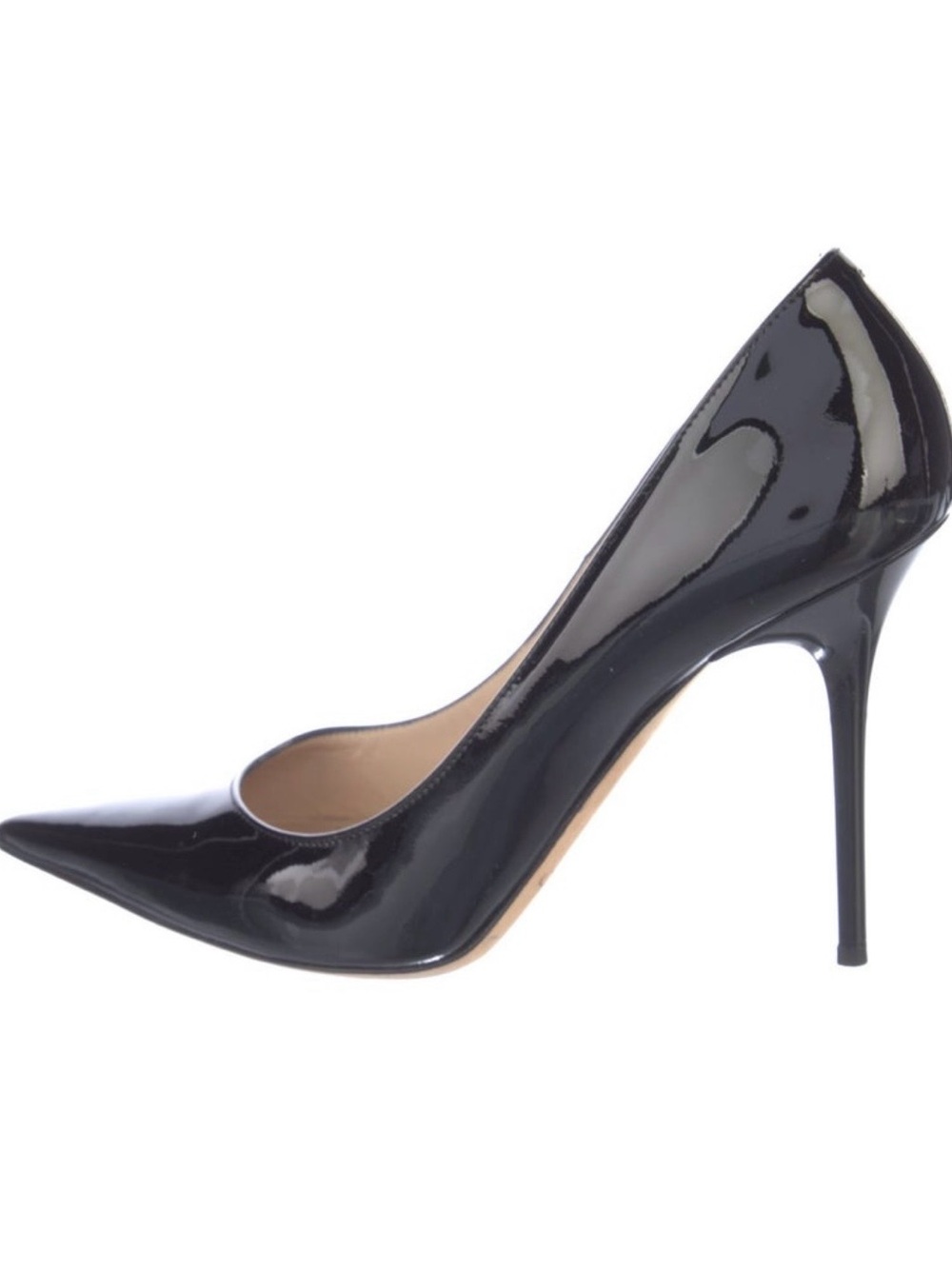 Classic Black Patent High Heel Pump - Women's Dress Shoe